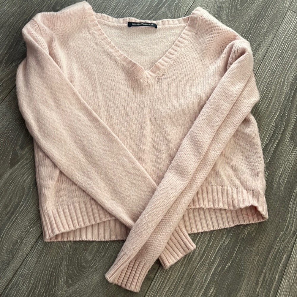 Pink sweater from Brandy Melville. Size S.